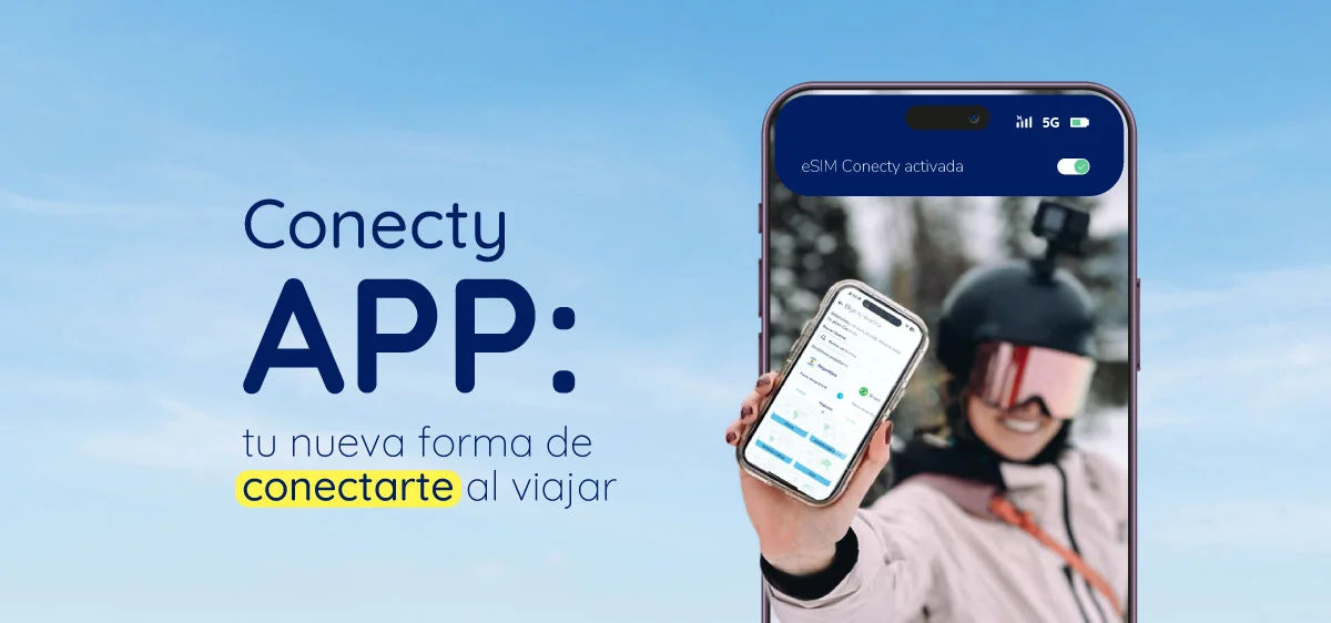 Conecty App: tu mejor aliado para viajar conectado